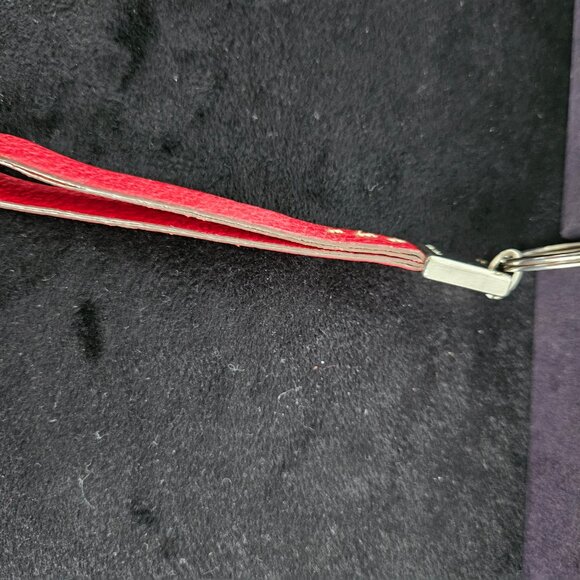 Prada - Red Leather Keychain - Picture 5 of 7